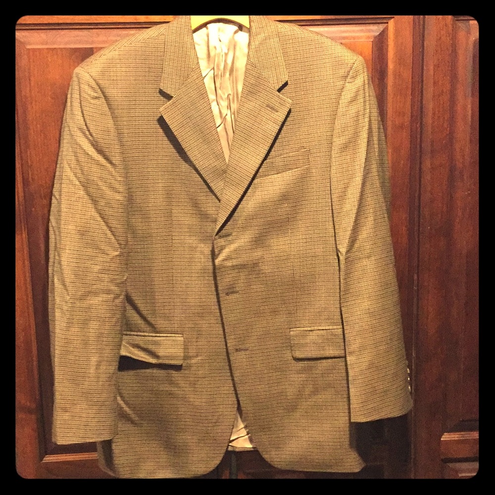 Ralph Lauren Houndstooth Blazer - 42R